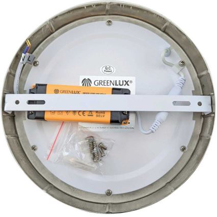 Iluminação de teto LED FENIX LED/12W/230V 2800K d. 17 cm