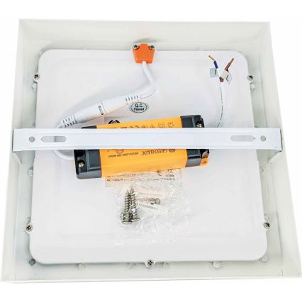 Iluminação de teto LED FENIX LED/12W/230V 3800K 17 cm neve branco