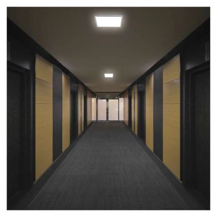 Iluminação de teto LED FLORI LED/18W/230V 4000K branco 29x29 cm