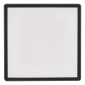 Iluminação de teto LED FLORI LED/18W/230V 4000K preto 29x29 cm