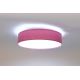 Iluminação de teto LED GALAXY LED/24W/230V rosa/prateado