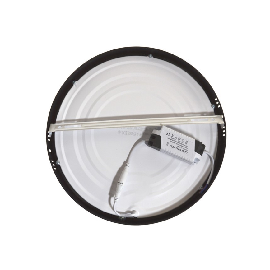 Iluminação de teto LED GERRIT LED/24W/230V 4000K preto