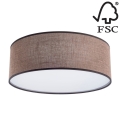 Iluminação de teto LED JOSEFINA LED/18W/230V - certificado por FSC