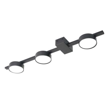 Iluminação de teto LED JOY 3xGX53/6W/230V preto