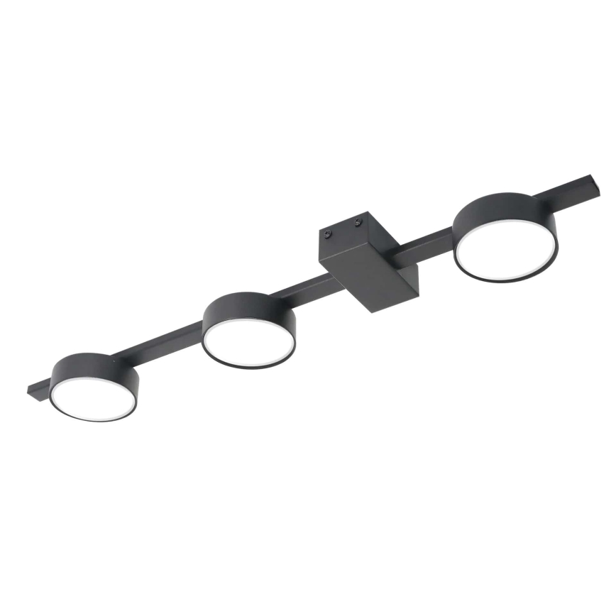 Iluminação de teto LED JOY 3xGX53/6W/230V preto
