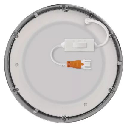 Iluminação de teto LED NEXXO LED/12,5W/230V 3000/3500/4000K diâmetro 17 cm cromado mate