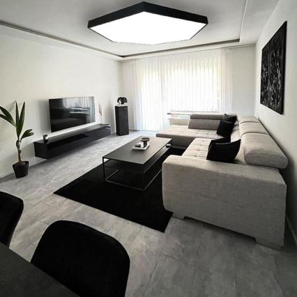 Iluminação de teto LED LED/120W/230V 4000K diâmetro 120 cm