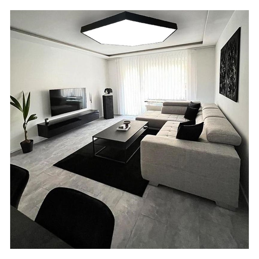 Iluminação de teto LED LED/120W/230V 4000K diâmetro 120 cm