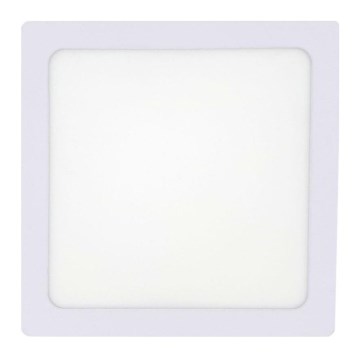 Iluminação de teto LED LED/12W/230V 4200K 16,3x16,3 cm branco