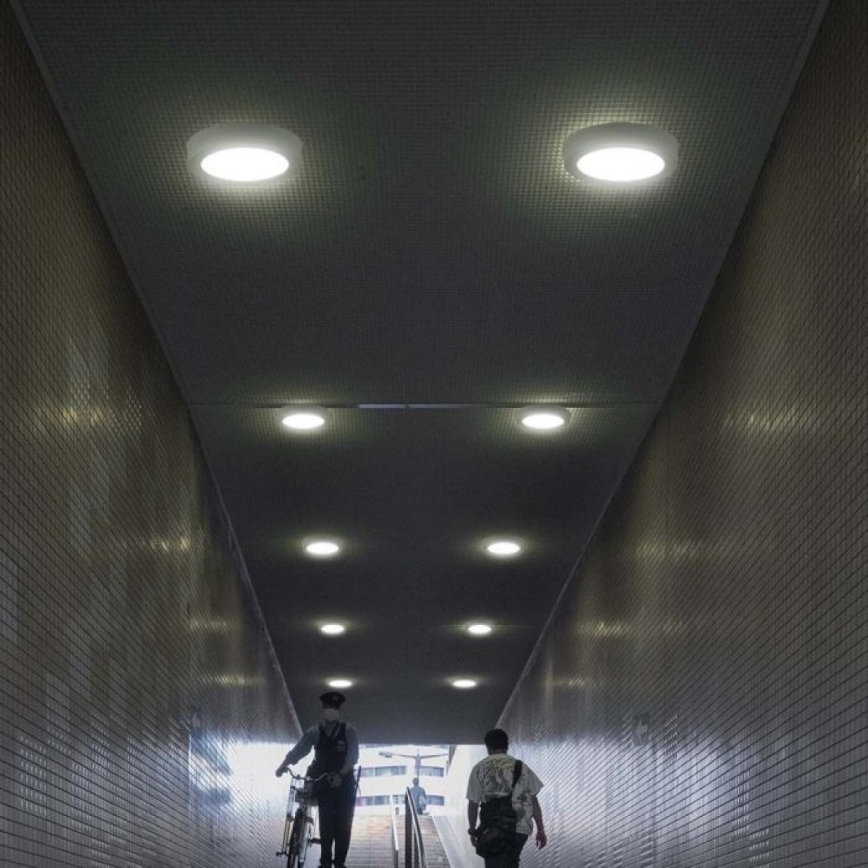 Iluminação de teto LED LED/18W/230V 6500K diâmetro 21,6 cm