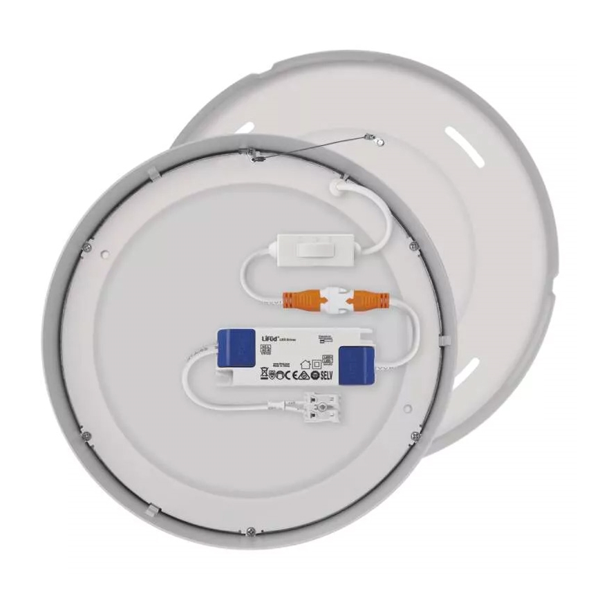 Iluminação de teto LED NEXXO LED/21W/230V 3000/3500/4000K d. 22,5 cm branco