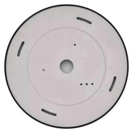 Iluminação de teto LED NEXXO LED/21W/230V 3000/3500/4000K d. 22,5 cm preto