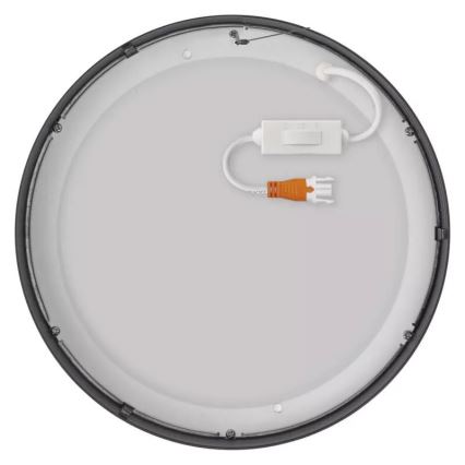 Iluminação de teto LED NEXXO LED/21W/230V 3000/3500/4000K d. 22,5 cm preto