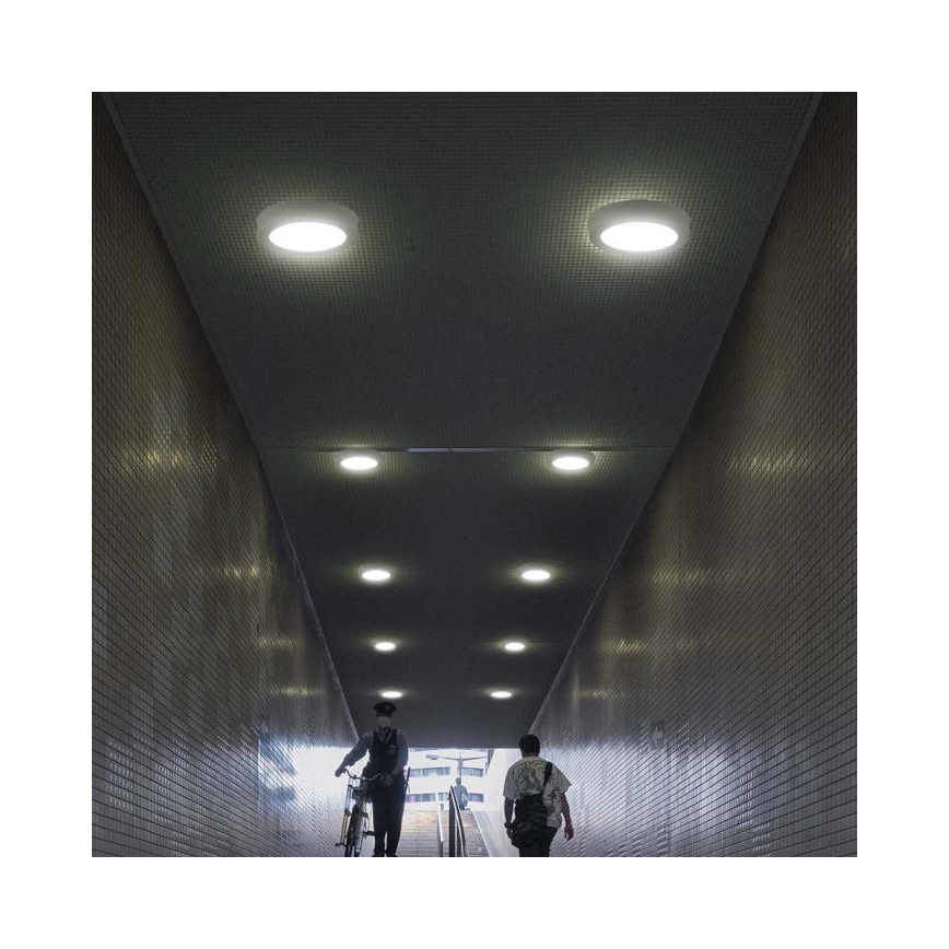 Iluminação de teto LED LED/24W/230V 3000K diâmetro 28,8 cm