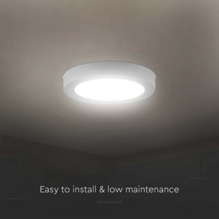 Iluminação de teto LED LED/24W/230V 3000K diâmetro 28,8 cm