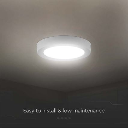 Iluminação de teto LED LED/24W/230V 4000K diâmetro 28,9 cm