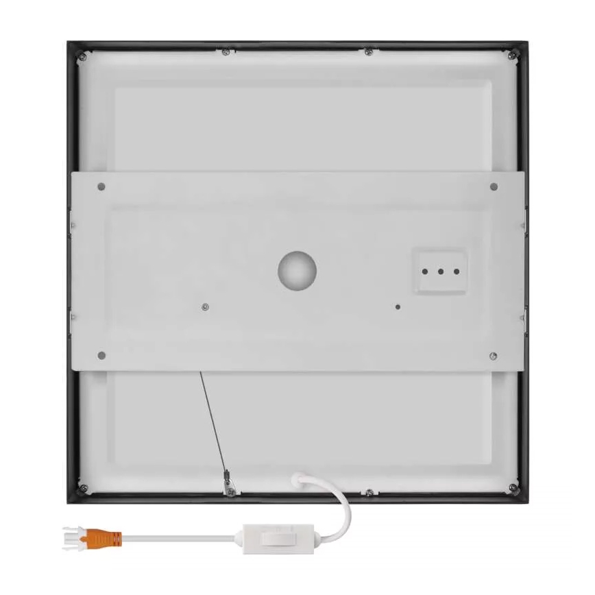 Iluminação de teto LED NEXXO LED/28,5W/230V 3000/3500/4000K 30x30 cm preto