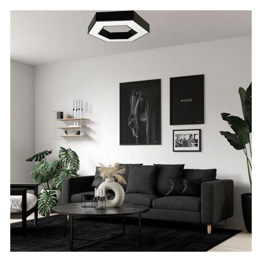 Iluminação de teto LED LED/28W/230V 4000K diâmetro 60 cm