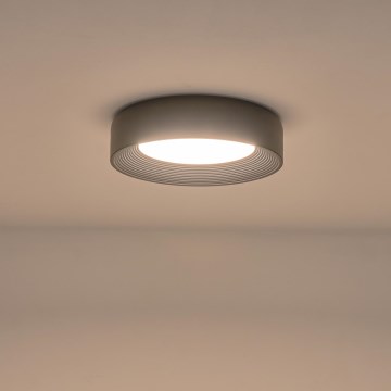 Iluminação de teto LED LED/30W/230V 3000K preto diâmetro 40 cm