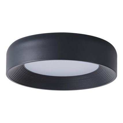 Iluminação de teto LED LED/30W/230V 3000K preto diâmetro 40 cm