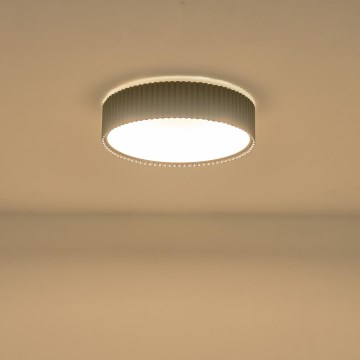 Iluminação de teto LED LED/30W/230V 3000K preto diâmetro 46 cm