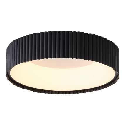 Iluminação de teto LED LED/30W/230V 3000K preto diâmetro 46 cm