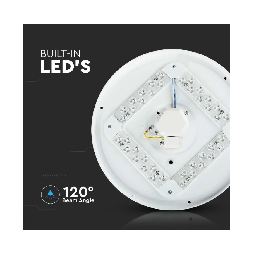 Iluminação de teto LED LED/36W/230V d. 50 cm 3000/4000/6400K