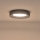 Iluminação de teto LED LED/40W/230V 3000K preto diâmetro 50 cm