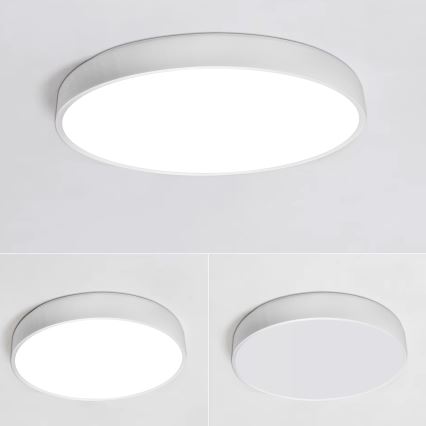 Iluminação de teto LED LED/50W/230V 4000K diâmetro 50 cm branco
