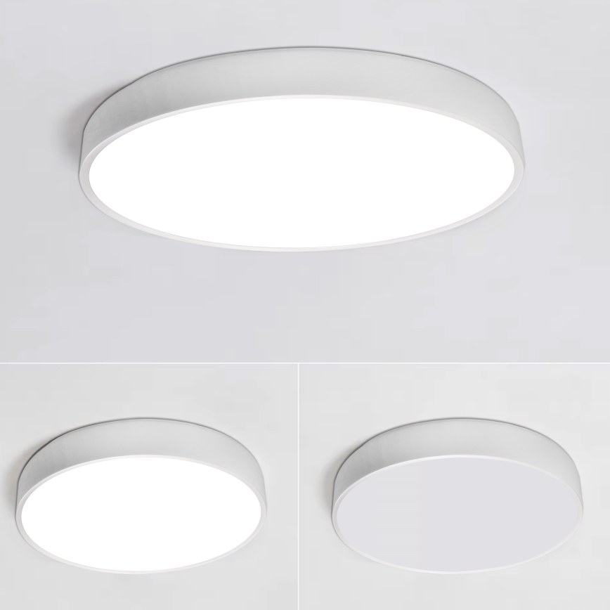 Iluminação de teto LED LED/50W/230V 4000K diâmetro 50 cm branco