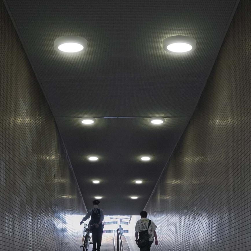 Iluminação de teto LED LED/6W/230V 3000K diâmetro 12 cm branco