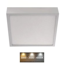 Iluminação de teto LED NEXXO LED/21W/230V 3000/3500/4000K 22,5x22,5 cm branco