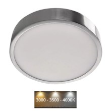 Iluminação de teto LED NEXXO LED/21W/230V 3000/3500/4000K d. 22,5 cm cromado