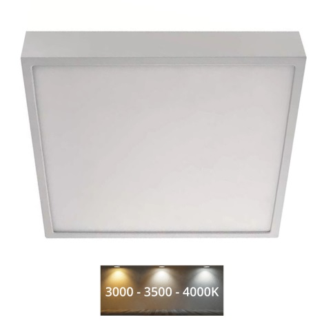 Iluminação de teto LED NEXXO LED/28,5W/230V 3000/3500/4000K 30x30 cm branco