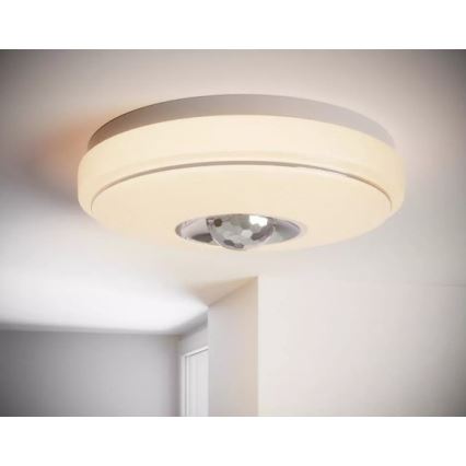 Iluminação de teto LED RGB com regulação MAGIC DISCO LED/18W/230V + controlo remoto