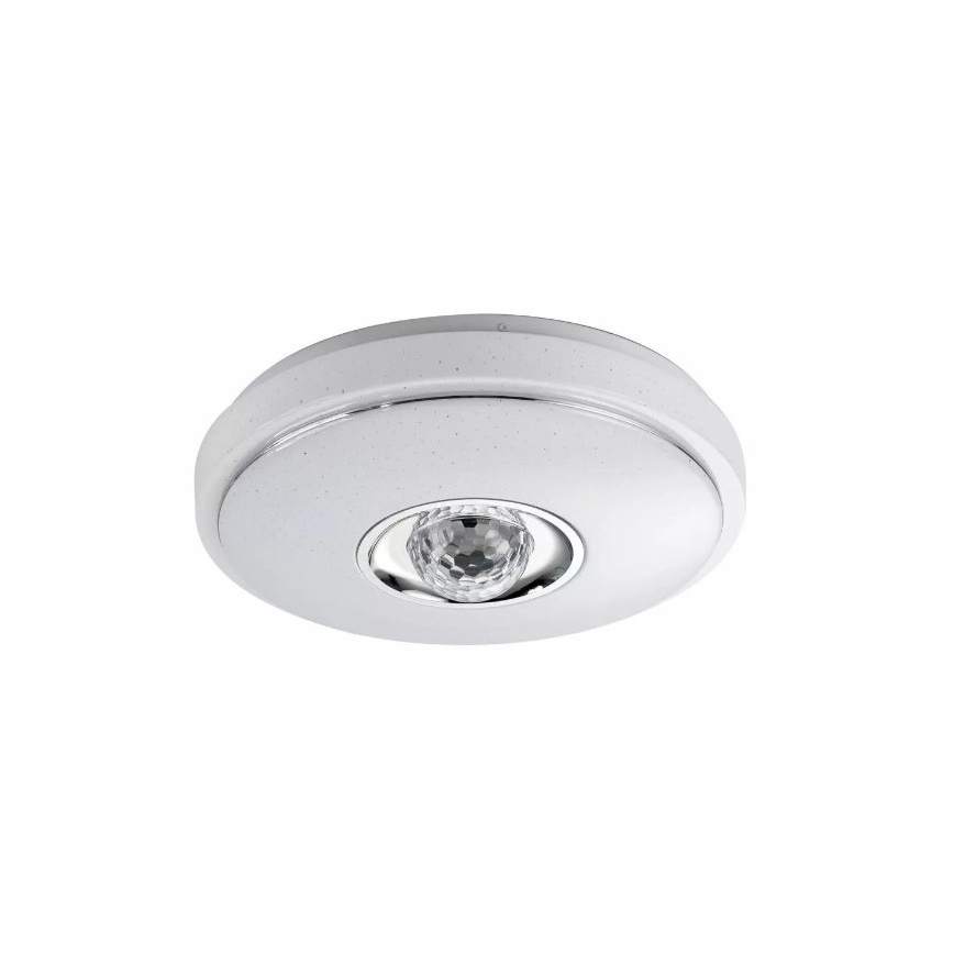 Iluminação de teto LED RGB com regulação MAGIC DISCO LED/18W/230V + controlo remoto