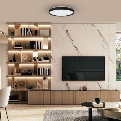 Iluminação de teto LED RGB com regulação RINGO LED/36W/230V + controlo remoto