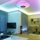 Iluminação de teto LED RGBW com regulação e altifalante MAGIC MUSIC 18W/230V 3000-6500K + controlo remoto