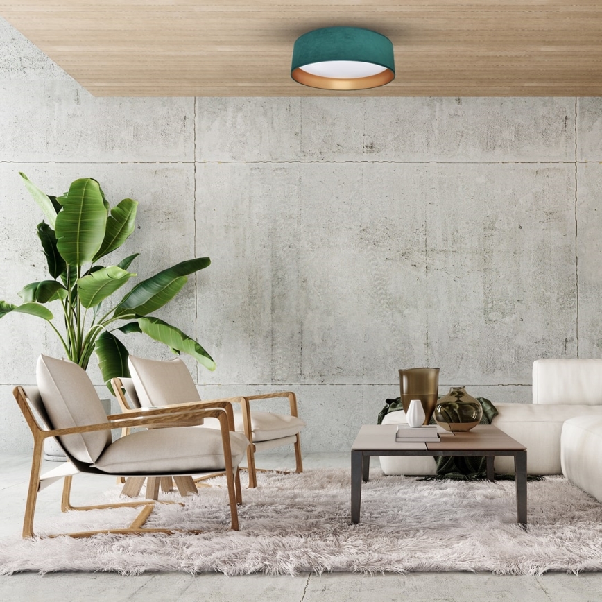 Iluminação de teto LED RONDO LED/18W/230V verde