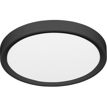 Iluminação de teto LED SALY LED/40W/230V 3000/4000/6000K diâmetro 50 cm IP40 preto