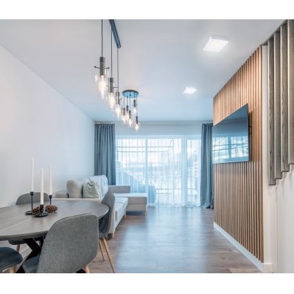 Iluminação de teto LED SIGARO SQUARE LED/24W/230V 4000K IP40