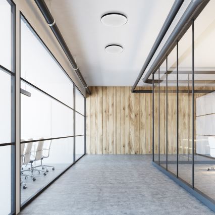 Iluminação de teto LED SLIMI LED/18W/230V IP40 preto