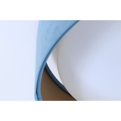 Iluminação de teto LED com regulação SMART GALAXY LED/24W/230V d. 45 cm 2700-6500K Wi-Fi Tuya azul/dourado + controlo remoto