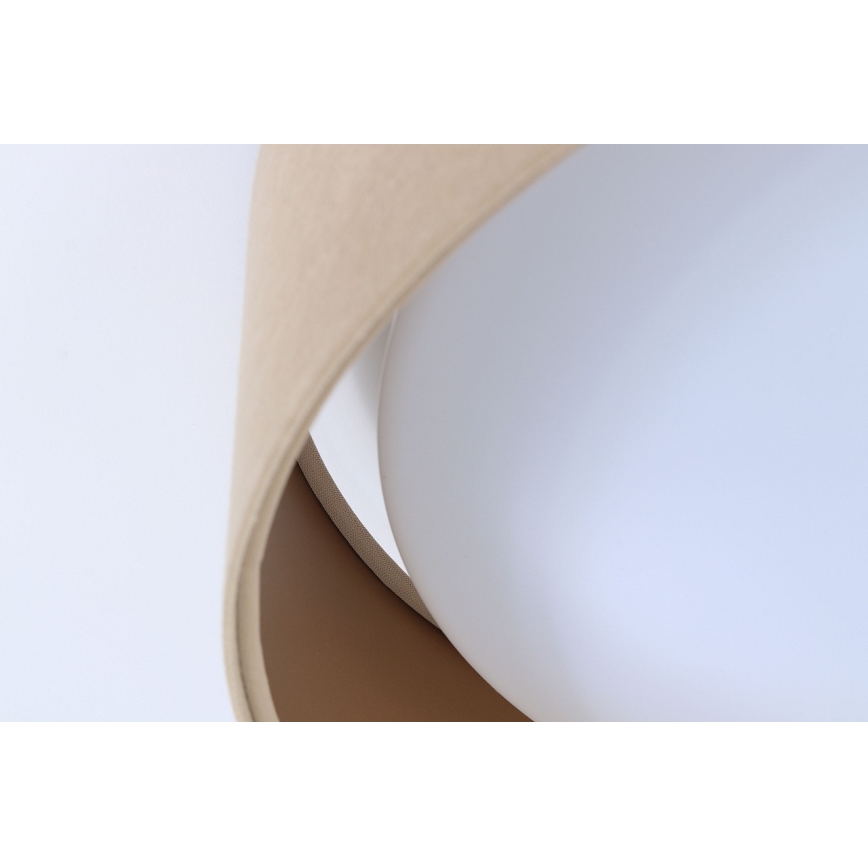 Iluminação de teto LED com regulação SMART GALAXY LED/24W/230V d. 45 cm 2700-6500K Wi-Fi Tuya bege/dourado + controlo remoto