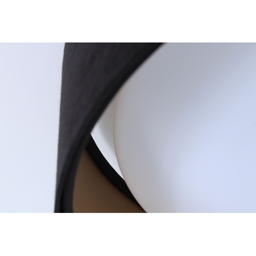 Iluminação de teto LED com regulação SMART GALAXY LED/36W/230V d. 55 cm 2700-6500K Wi-Fi Tuya preto/dourado + controlo remoto