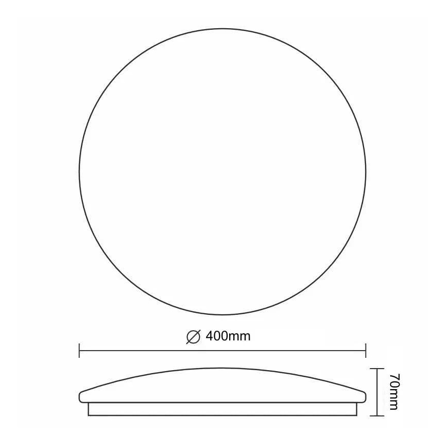 Iluminação de teto LED com regulação STAR LED/36W/230V 3000-6500K + controlo remoto