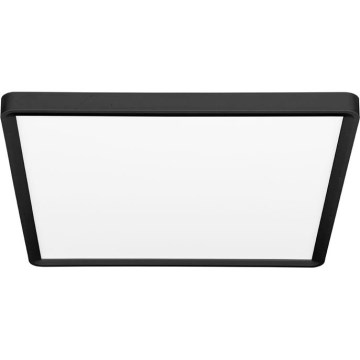 Iluminação de teto LED TERY LED/24W/230V 3000/4000/6000K 30x30 cm IP40 preto