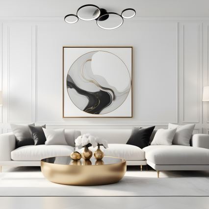 Iluminação de teto LED UNIVERSE LED/30W/230V preto