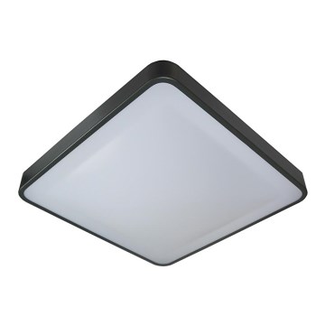Iluminação de teto LED WILTON LED/24W/230V 37,5x37,5 cm antracite