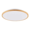 Iluminação de teto LED WOODY LED/15W/230V d. 28 cm